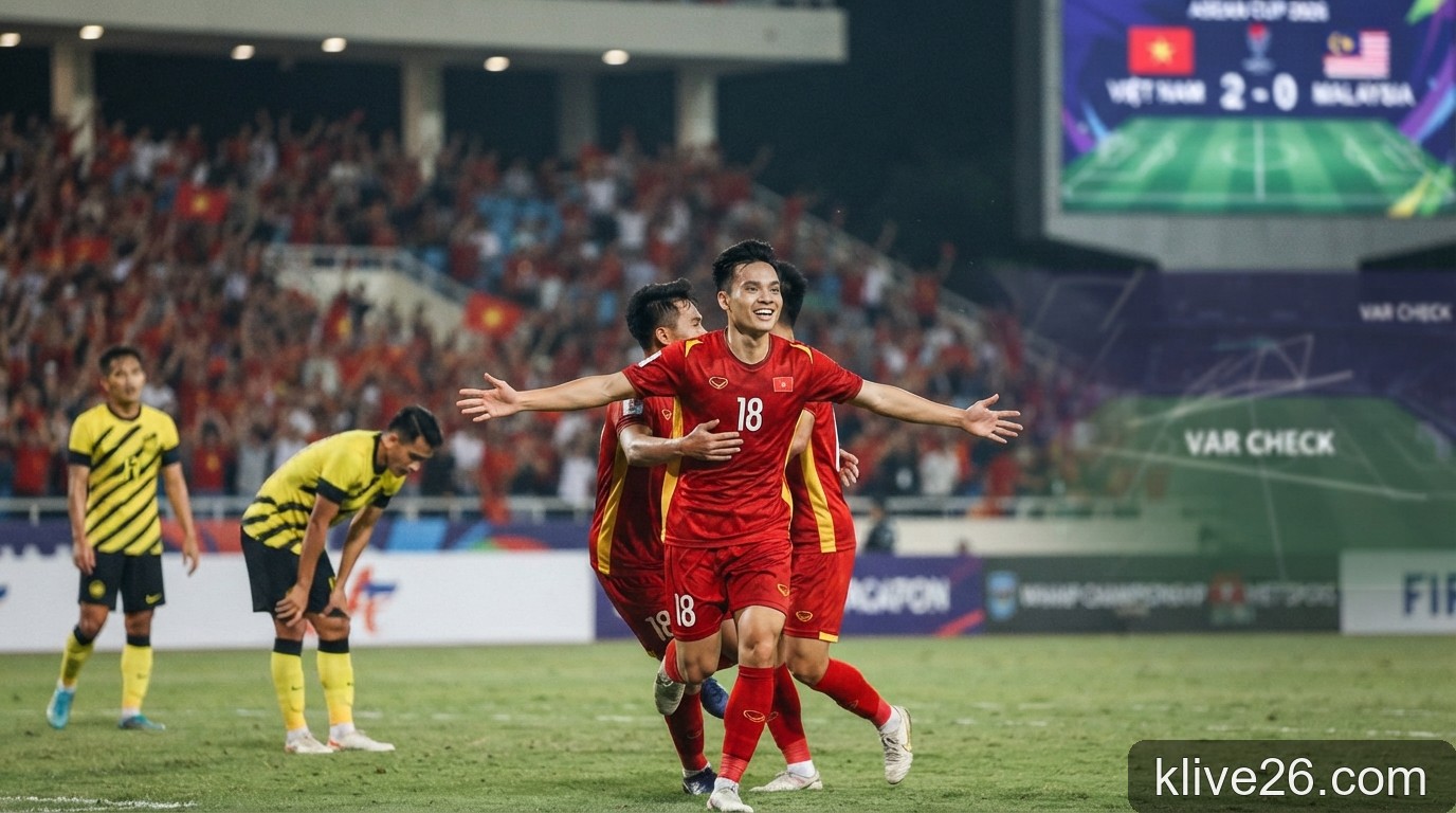 Việt Nam nắm lợi thế lớn trước Malaysia: Phân tích chiến thuật của HLV Kim Sang-sik tại bán kết ASEAN Cup
