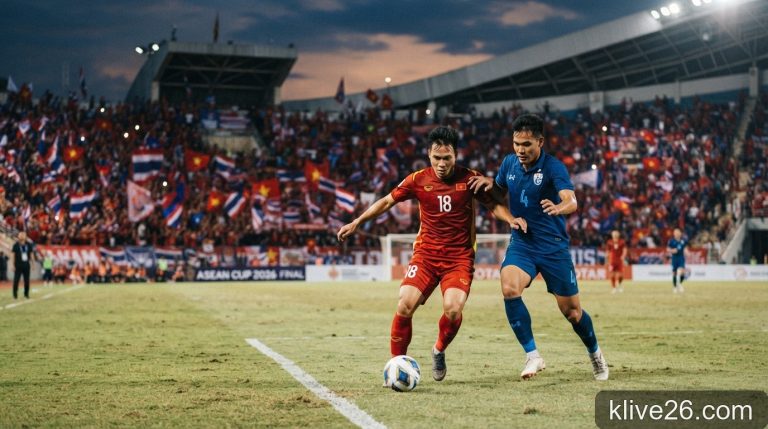 Việt Nam vs Thái Lan: Đại chiến chung kết ASEAN Cup 2026 tại Rajamangala