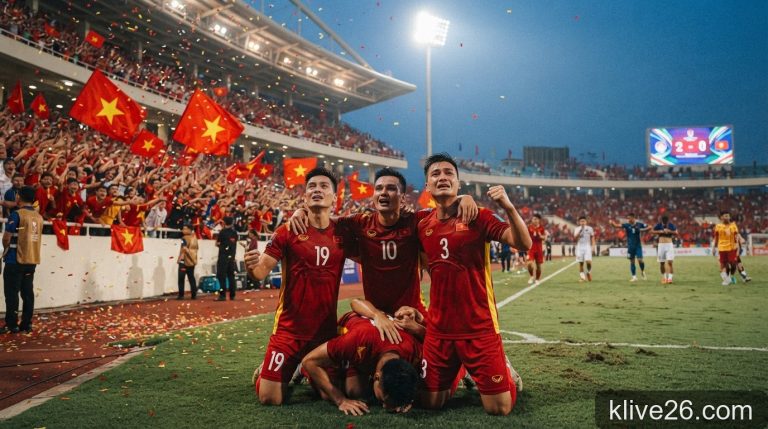 Chung kết lượt về ASEAN Cup 2026: Việt Nam đứng trước ngưỡng cửa lịch sử tại Mỹ Đình