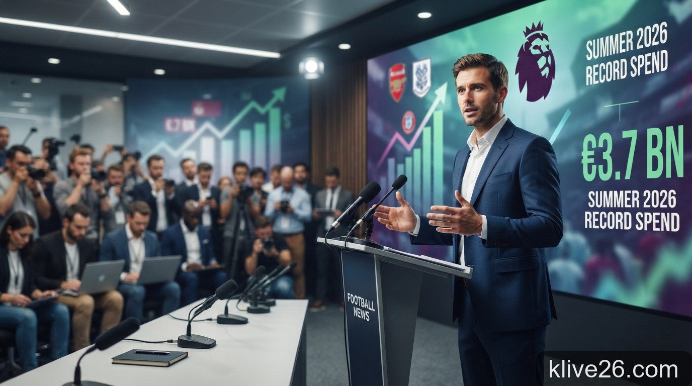 Kỳ chuyển nhượng Hè 2026: Premier League thiết lập trật tự tài chính mới với kỷ lục 3,7 tỷ euro
